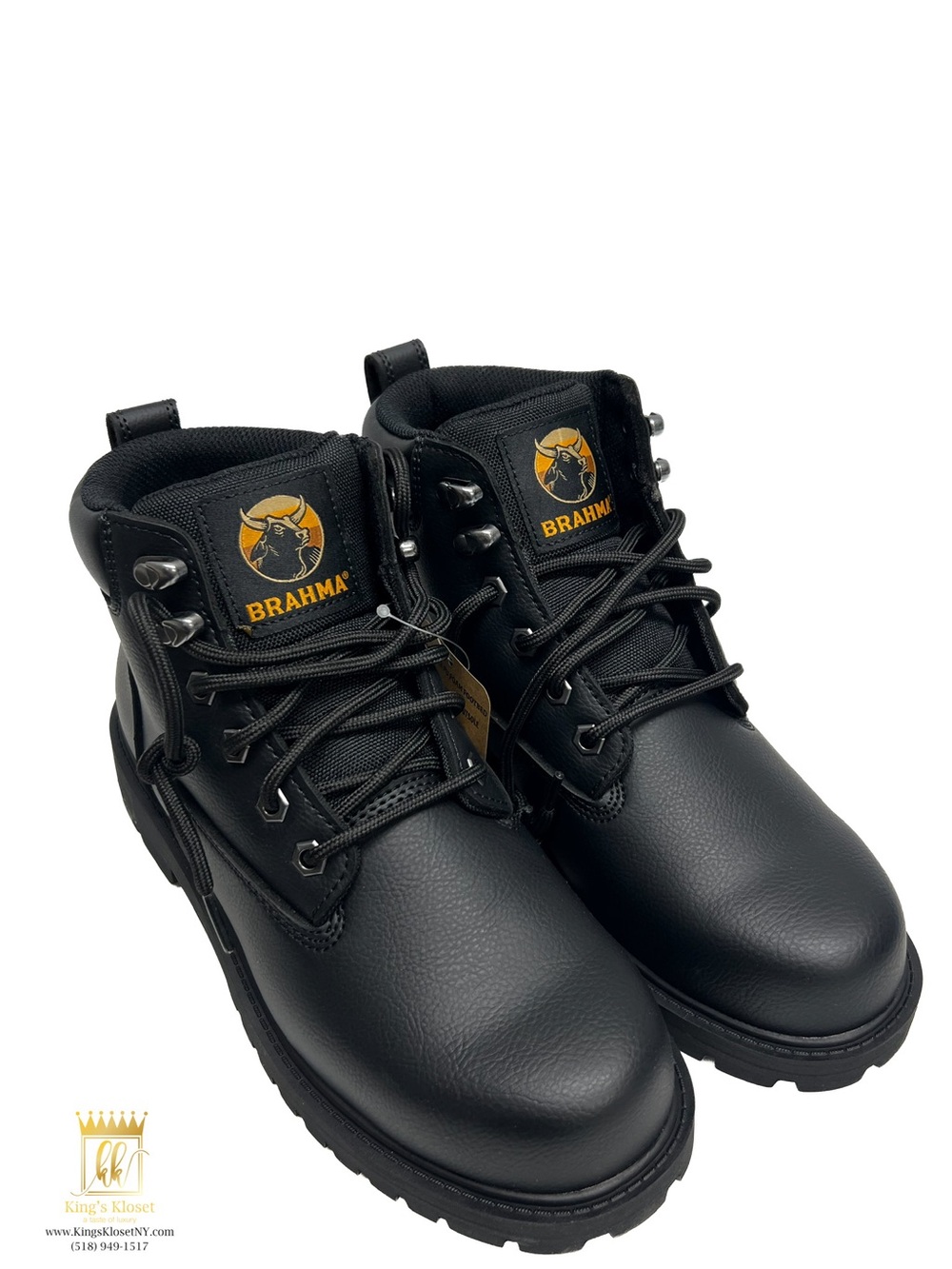 Brahma Men’s Black Work Boots